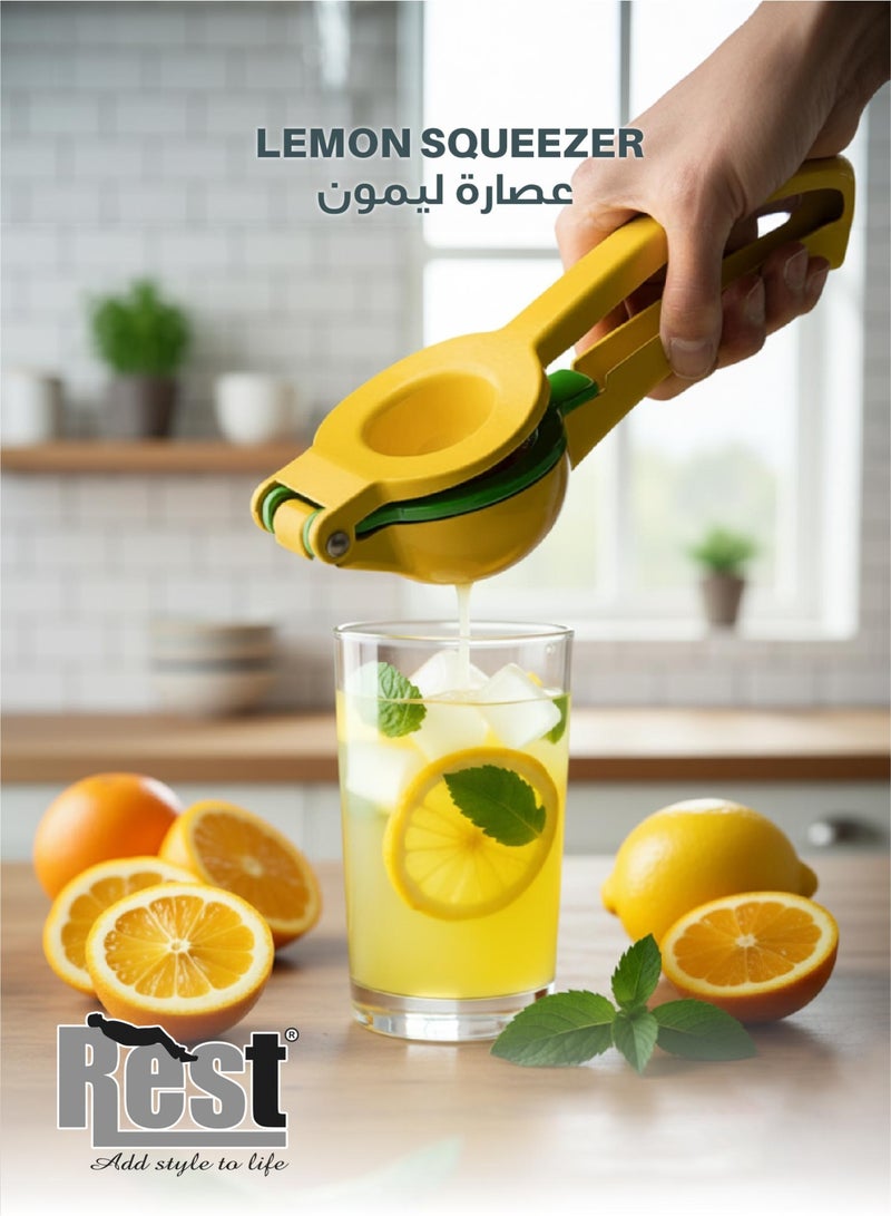 REST Lemon Squeezer Sturdy Max Extraction Hand Juicer Lemon Squeezer - Image 1